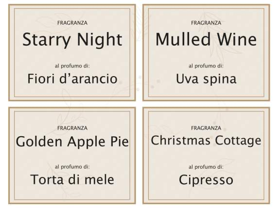 Candela Profumata Favola di Natale