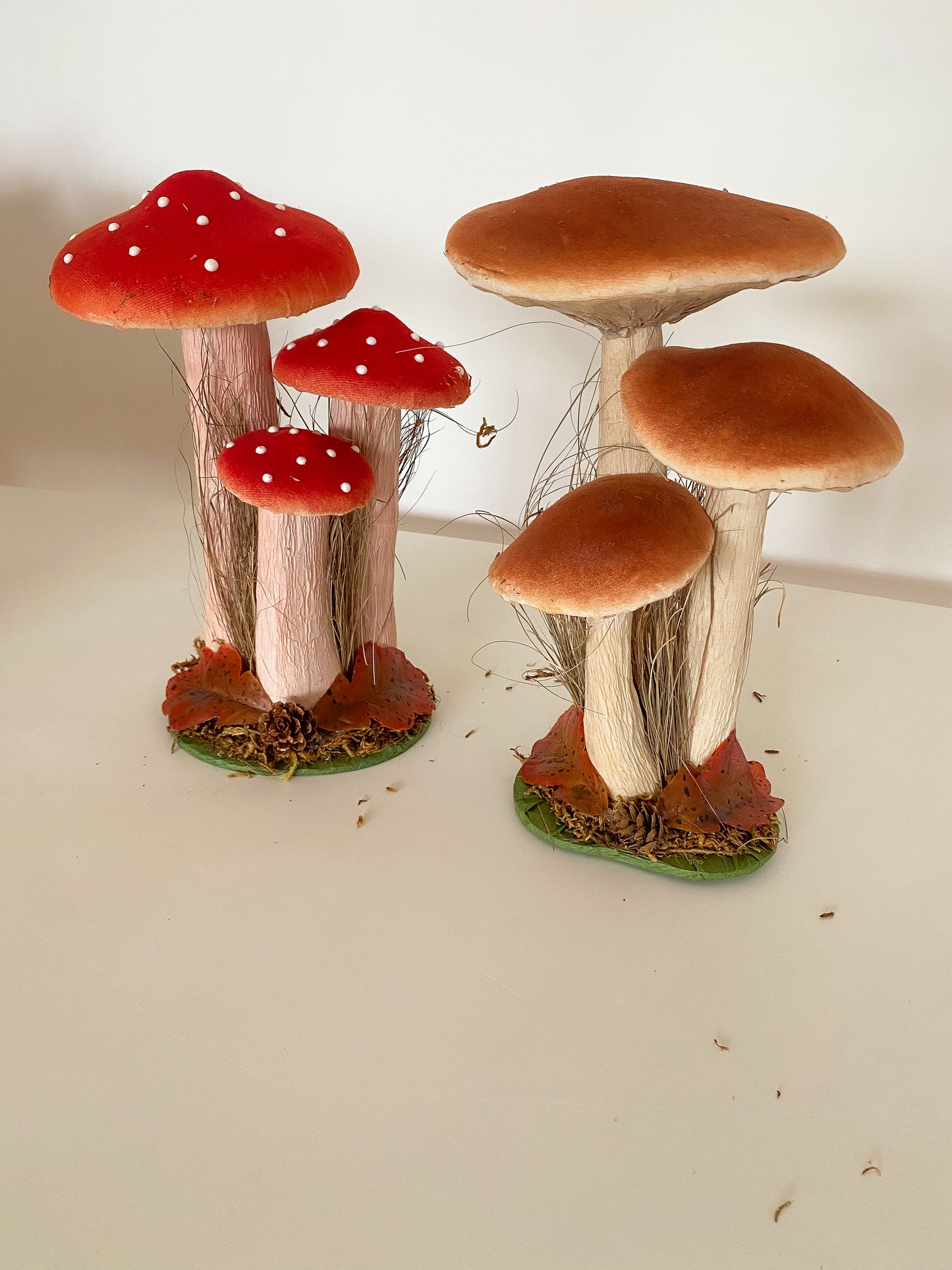 Funghi in stoffa