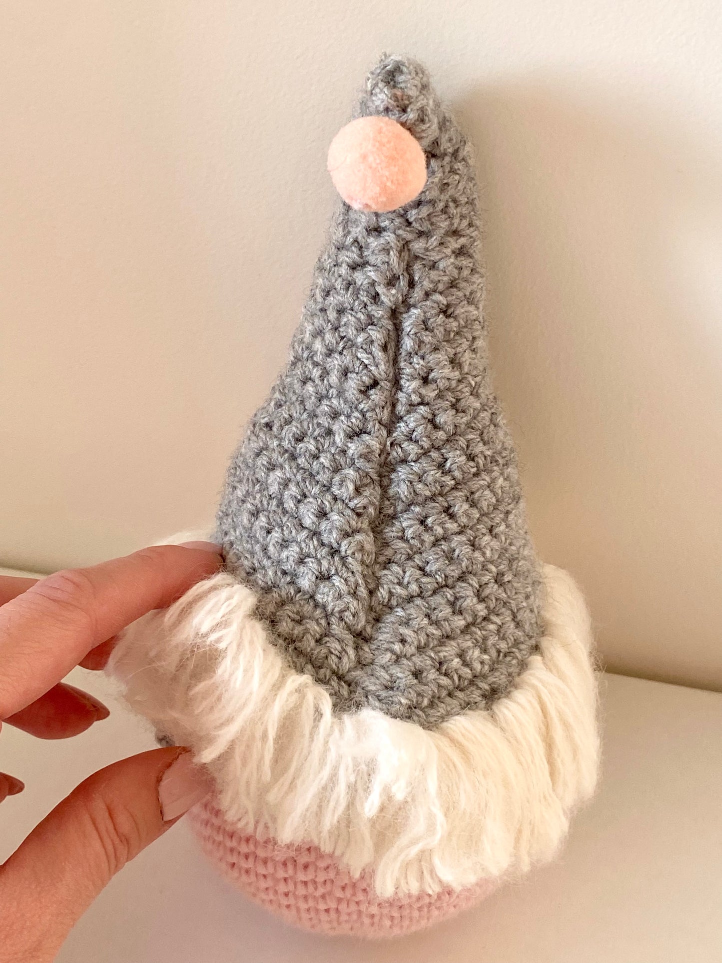 Gnometto Rosa/Grigio