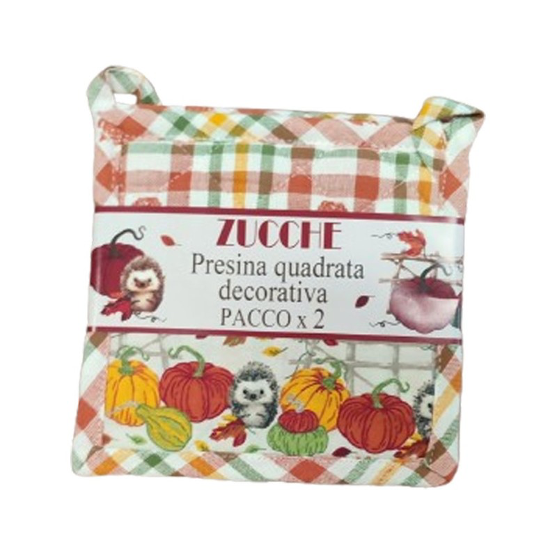 Set 2 presine disegno Zucche