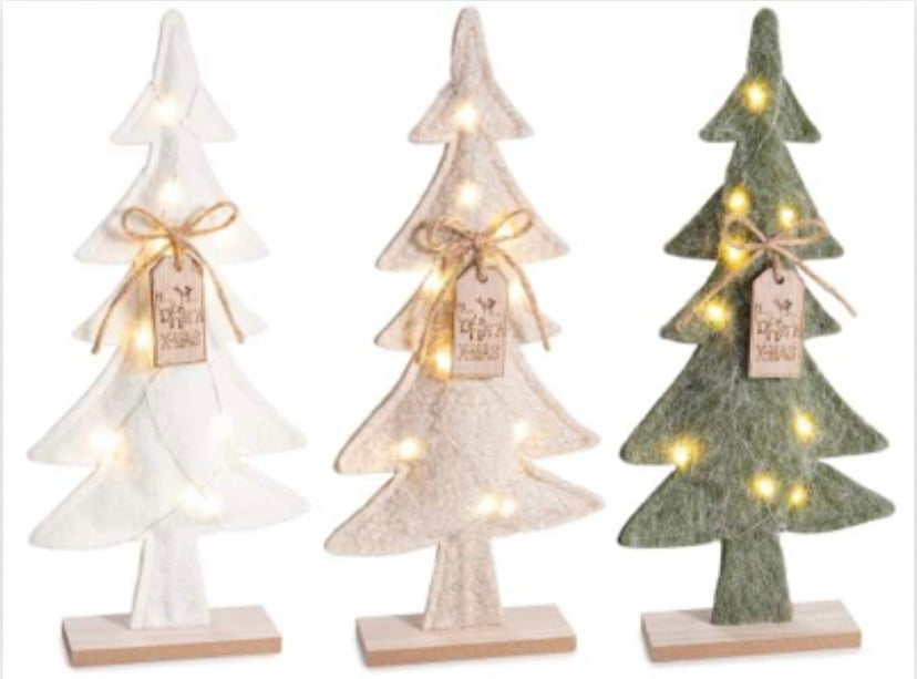 Albero in Panno luci Led