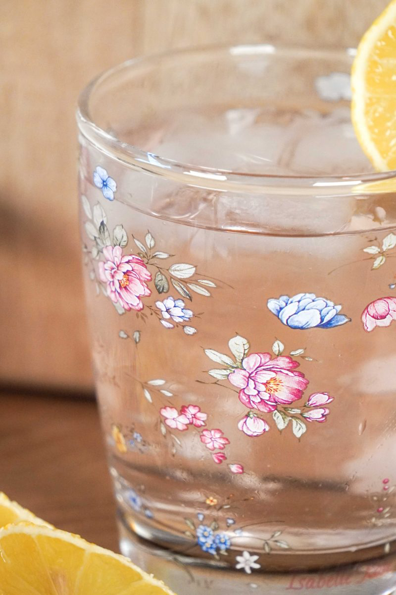 Set 4 Bicchieri English Garden