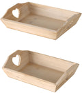 Vassoio in legno con Cuore (2 misure)