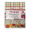 Set 2 strofinacci disegno Zucche