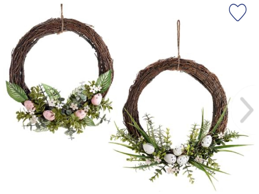 Ghirlanda Pasquale Bianca