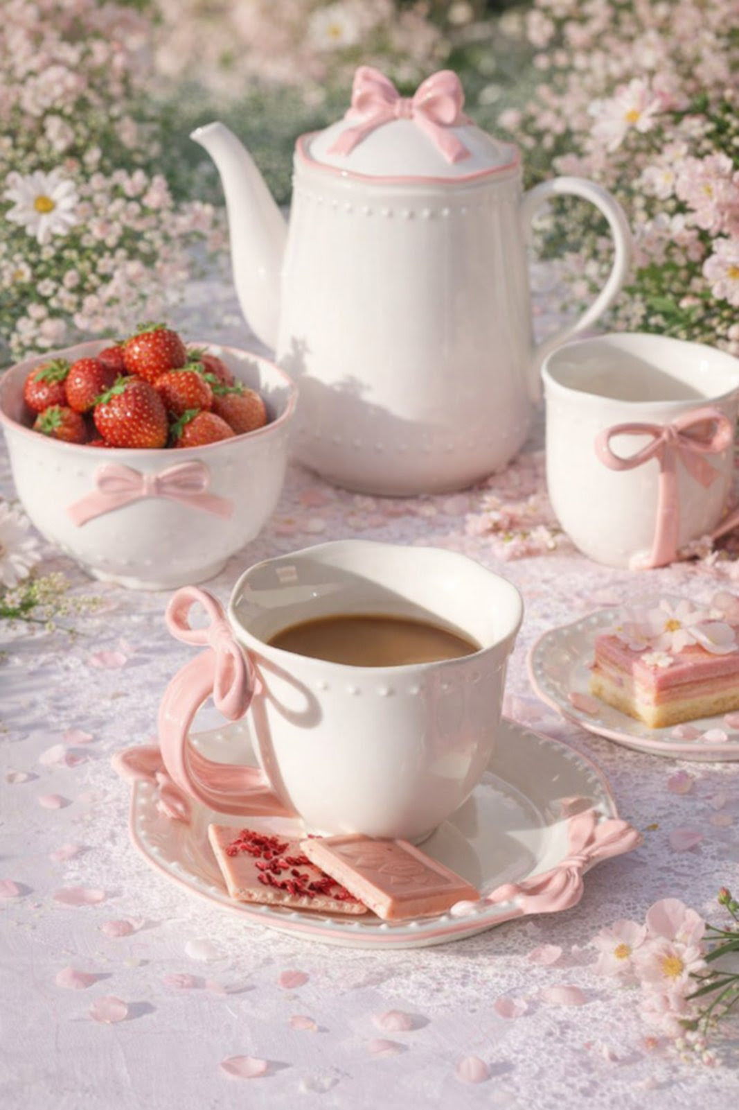 Set Thè Grace (Tazze e Teiera)
