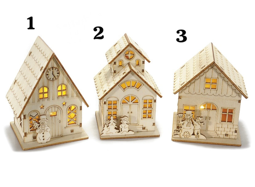 Casetta in Legno e luci led