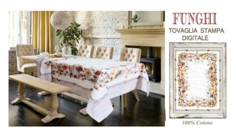 Tovaglia Funghi