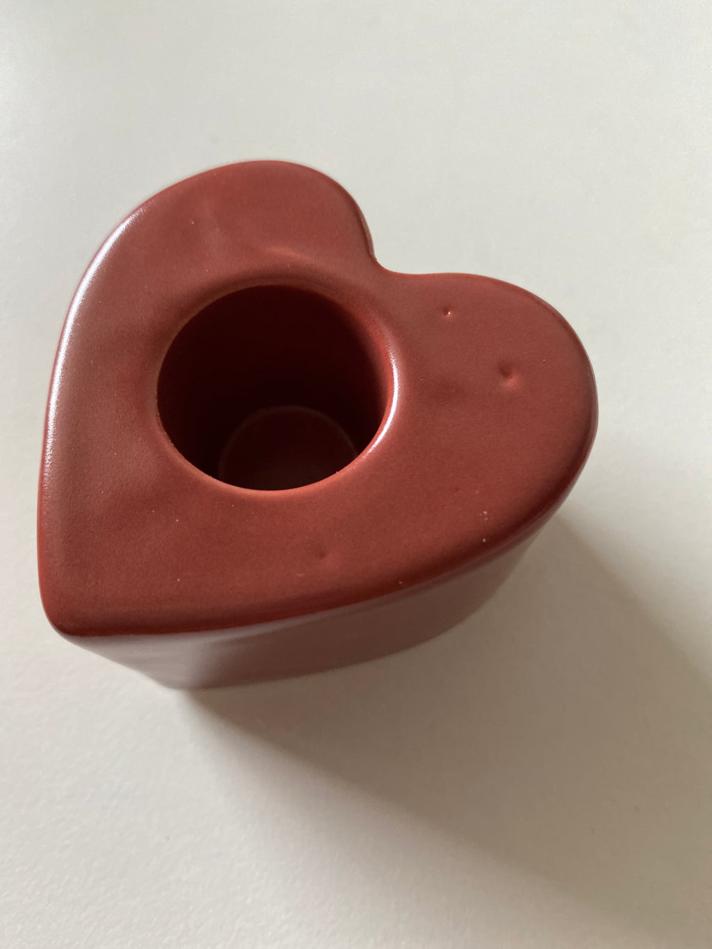 Portacandela Cuore imperfetto