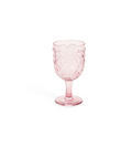 Set 6 Calici vetro rosa Fiorirà