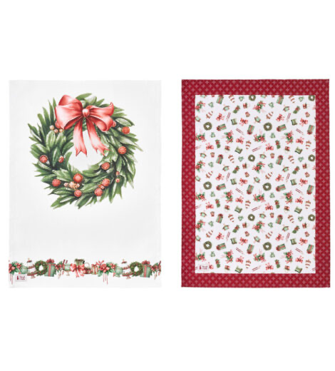 Set strofinacci Storia di Natale