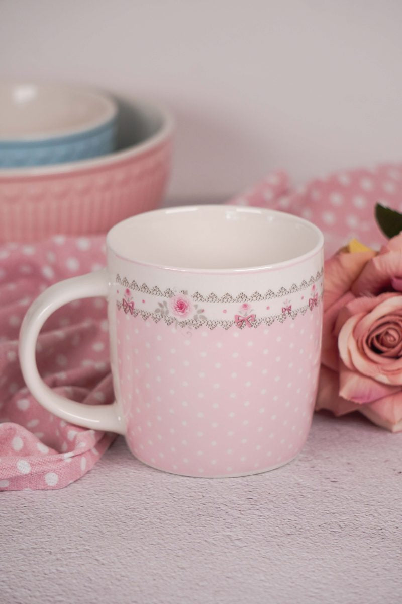 Mug Rosa e Fiocco