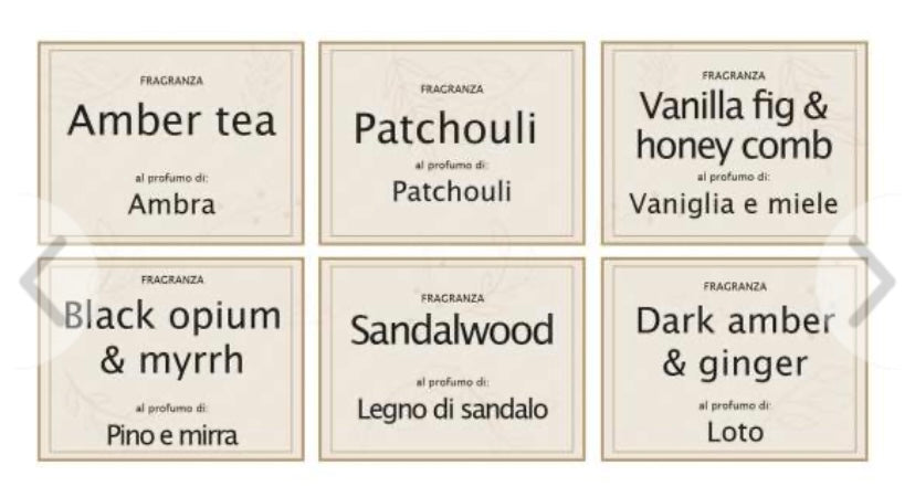 Candela Profumata