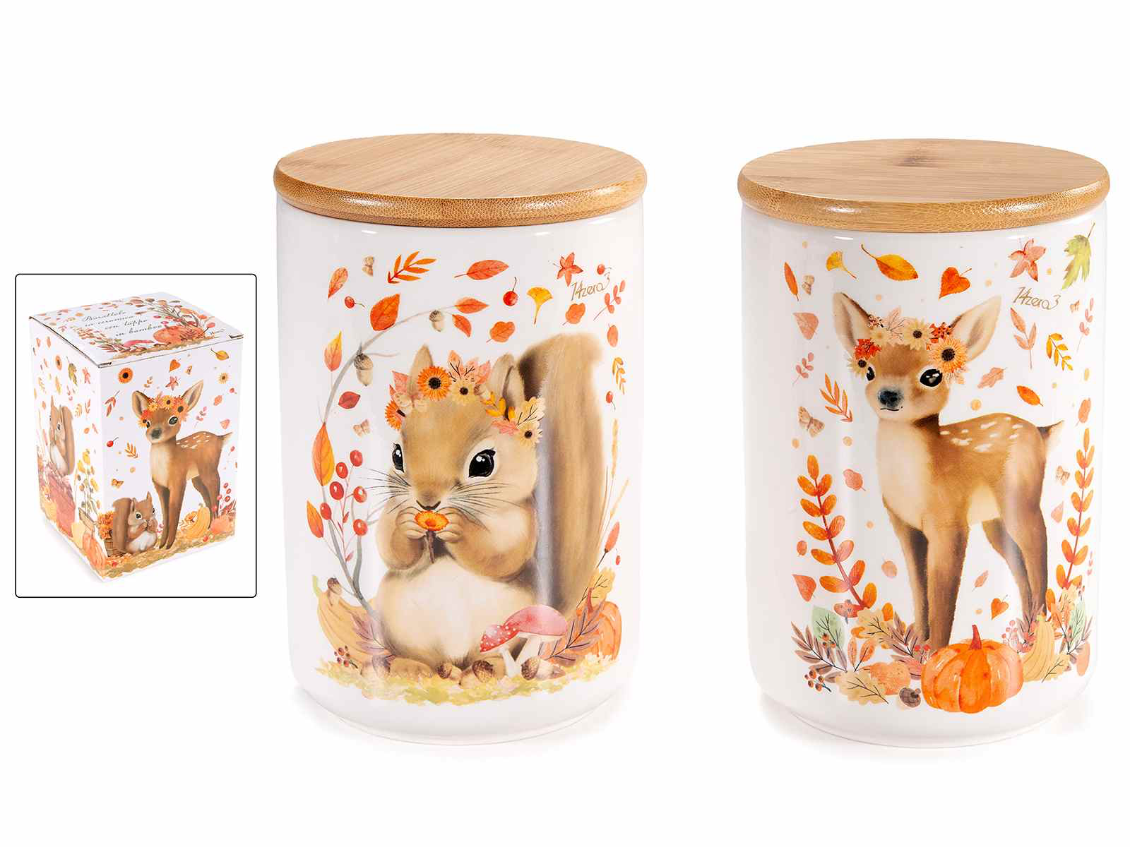 Barattolo Animaletti del Bosco