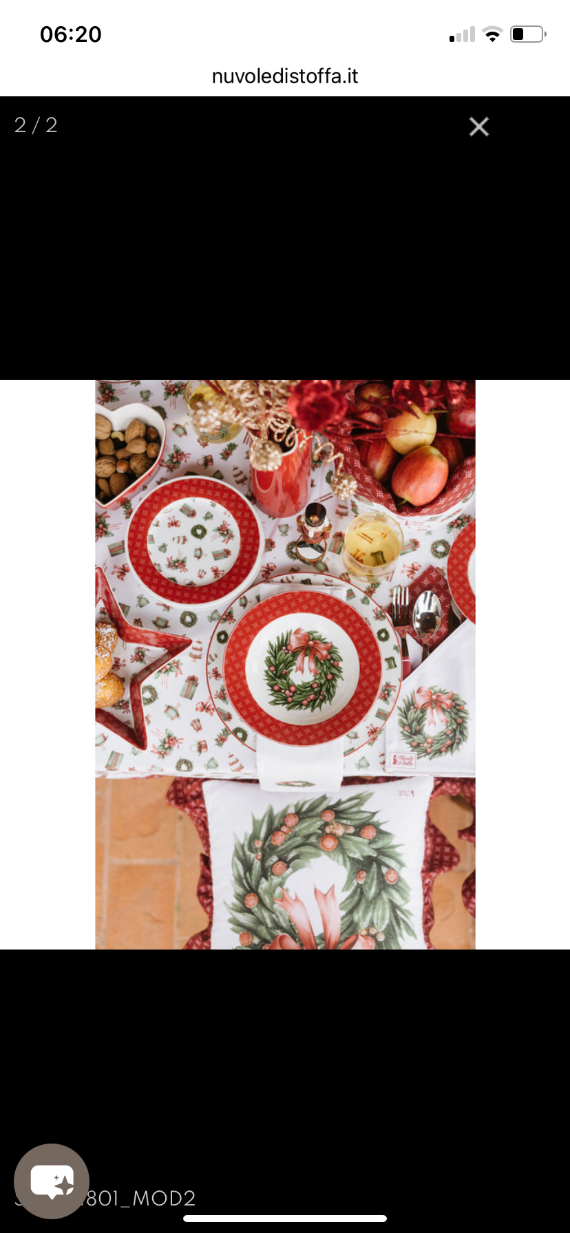 Servizio Piatti Storia di Natale