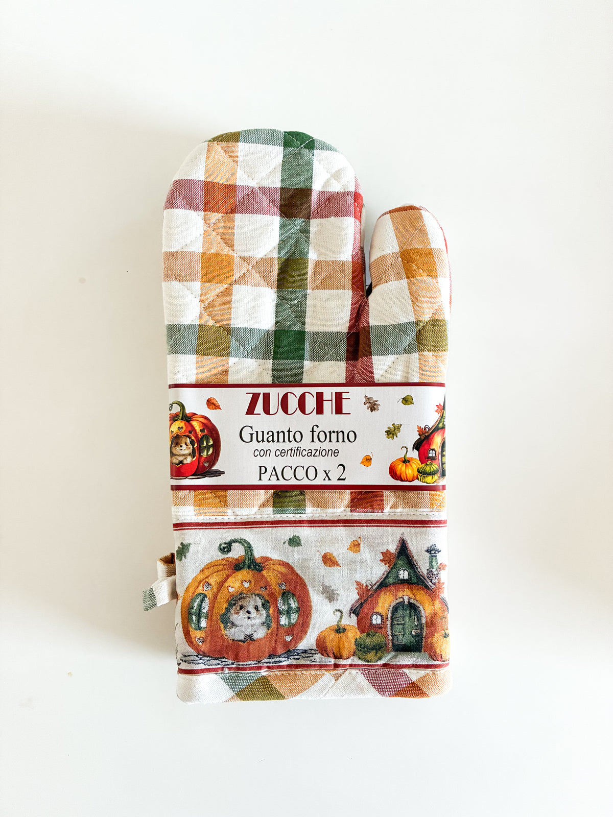 Set 2 Guantoni Zucche