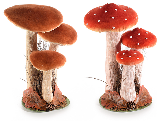 Funghi in stoffa