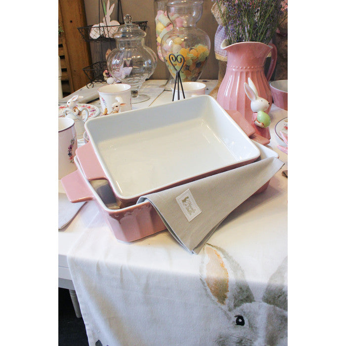 Set 2 teglie rosa