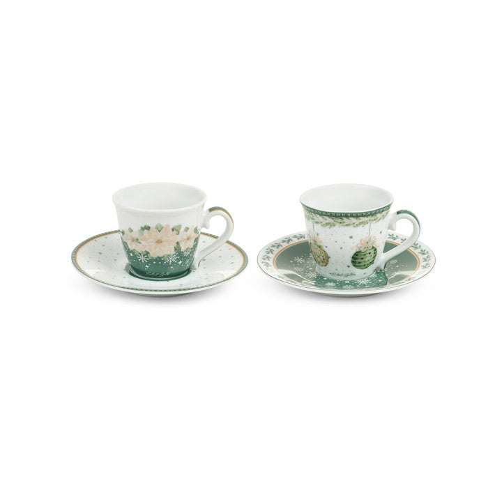 Set 2 tazzine caffè Silent Gold