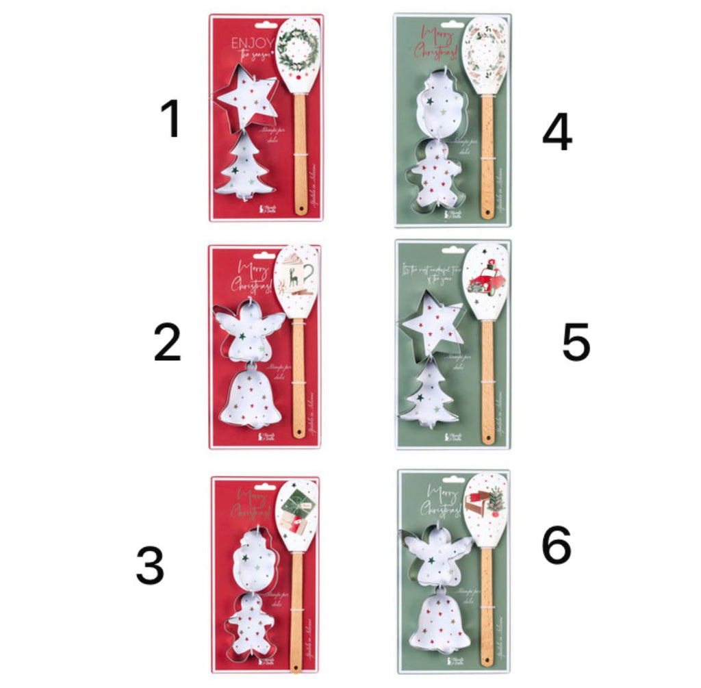 Set Spatola e Stampini dolce