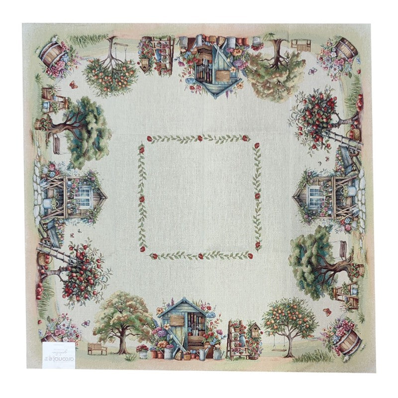 Centrotavola Casette e Fiori