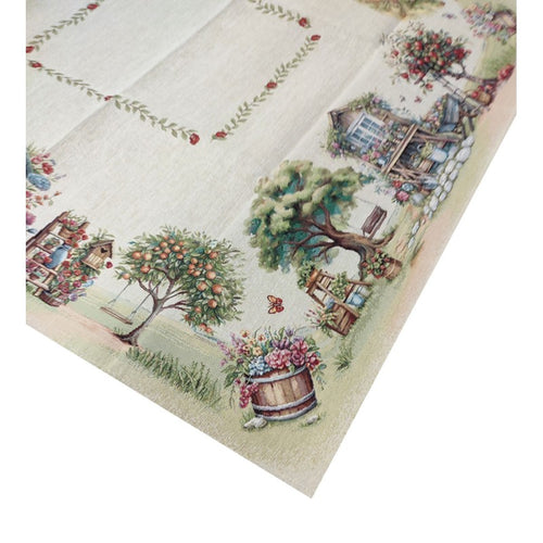 Centrotavola Casette e Fiori