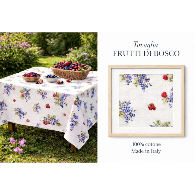 Tovaglia Frutti di Bosco