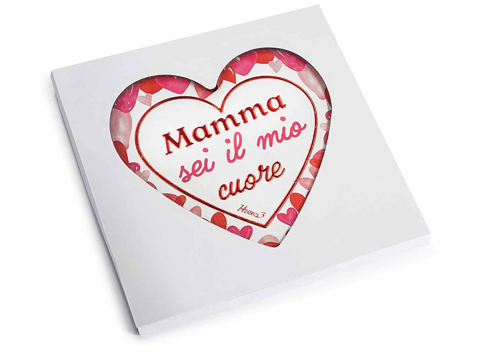 Cuore ceramica da appendere