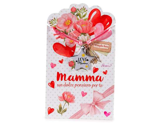 Collana in corda e charm