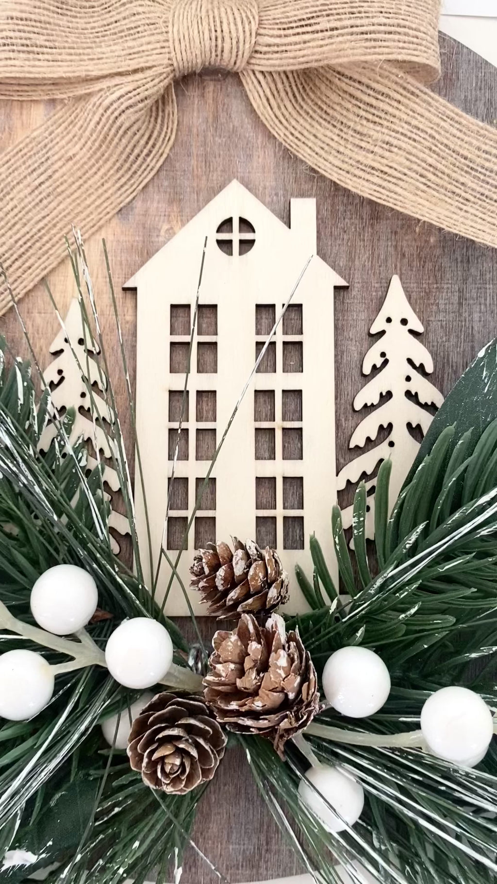Decoro in legno