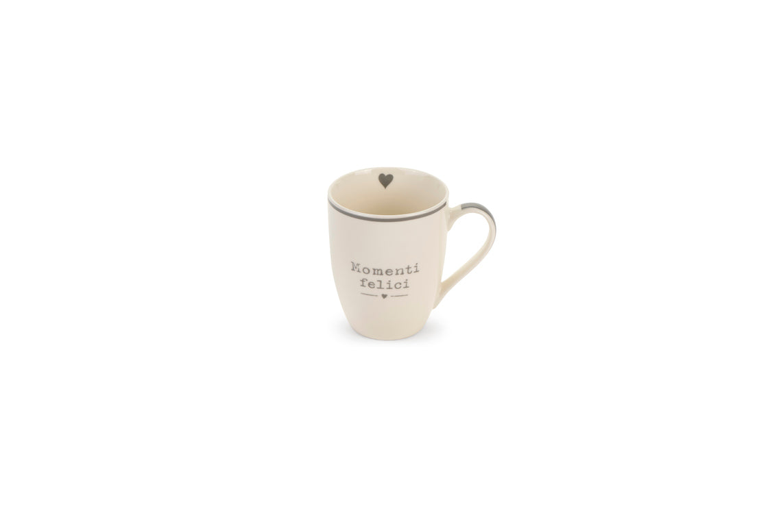 Mug con scritta Momenti